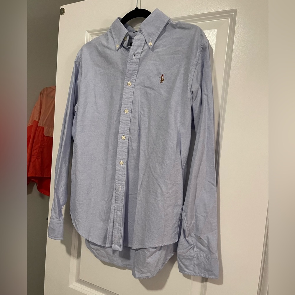 Polo Ralph Lauren Blue Collared Shirt